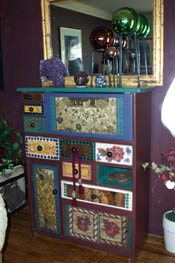PB House Decorated Dresser